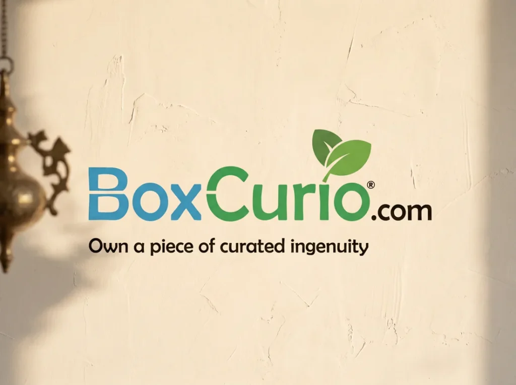 BoxCurio | Logo & Brand Identity | E-commerce Branding — DESENO portfolio