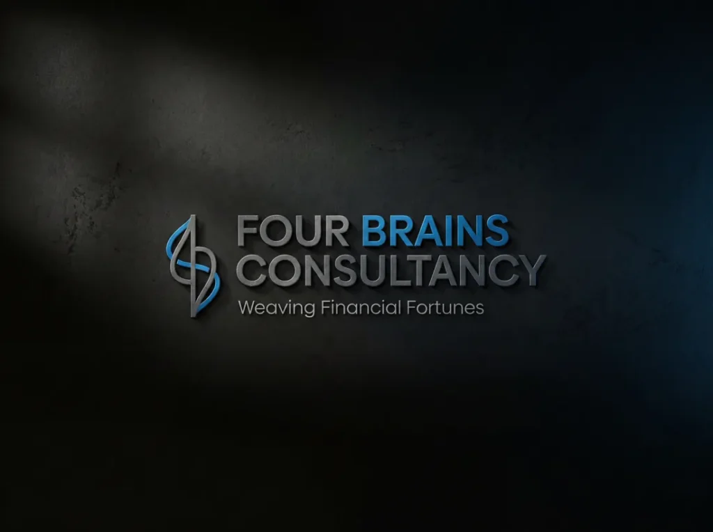 Four Brains Consultancy | Logo & Brand Identity | Financial Consulting — DESENO portfolio