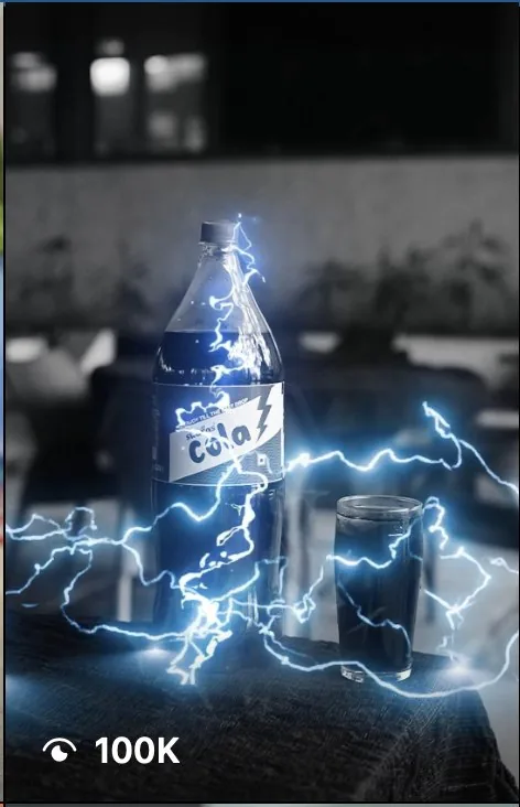 Swaras energy-themed Instagram reel with high organic reach
