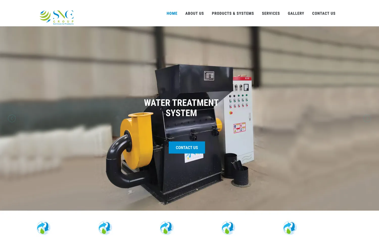 SNCE Corp: the old website, before DESENO